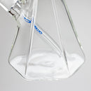 Preemo | 8" Hexagonal Beaker Base – 7mm Thick Geometric Glass [P028] Glass Bong preemo