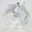 Preemo | 8" Hexagonal Beaker Base – 7mm Thick Geometric Glass [P028] Glass Bong preemo