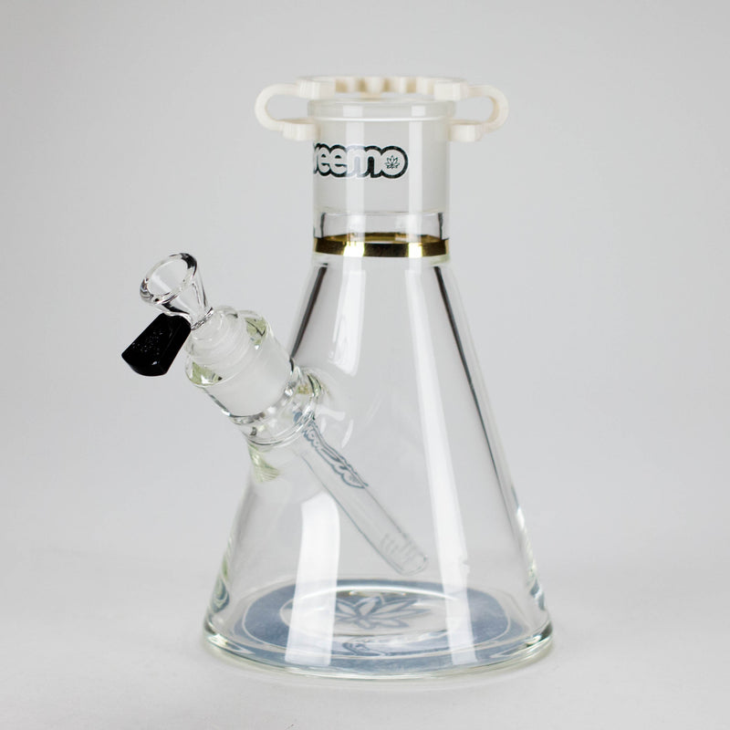 Preemo | 8" Beaker Base – 7mm Thick DIY Bong Bottom [P002] Beaker Bong preemo BLACK