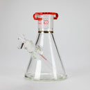 Preemo | 8" Beaker Base – 7mm Thick DIY Bong Bottom [P002] Glass Bong preemo RED