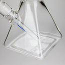 Preemo | 8" Pyramid Beaker Base – 7mm Thick Glass DIY Piece [P006] Glass Bong preemo