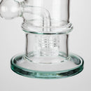 11" Glass Bong with Water Diffuser | 14mm Bowl Joint | Stemless Design Glass Bong Bongzie Smokes
