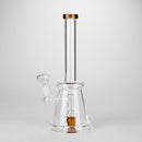 11" Glass Bong with Diffuser | 14mm Bowl Joint | Stemless Design Glass Bong Bongzie Smokes