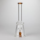 11" Glass Bong with Diffuser | 14mm Bowl Joint | Stemless Design Glass Bong Bongzie Smokes