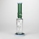 11" Colour Tube Glass Bong with Water Diffuser | 14mm Bowl Joint | Stemless Design Glass Bong Bongzie Smokes