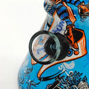 6" Hydrographic Beaker Waterpipe - 10-Piece Box Glass Bong Super Supplys Inc