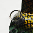 6" Carbon Fiber Skull Beaker Waterpipe 10Pcs/Box Resin · Silicone · Plastic Bong Super Supplys Inc