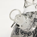 14" Glow in the dark 5mm Beaker Glass Bong Glass Bong Super Supplys Inc