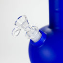 HIT | 12" Silicone Round Water Pipe - with Glass Bowl and Downstem Resin · Silicone · Plastic Bong NIBO Distribution