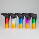 BOOOM | Refillable Torch Lighter Golden [YO-2005] – 15 Count Display Torch Canadian Distributor