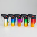 BOOOM | Refillable Mini Torch Lighter Golden [EV-2002] – 20 Count Display Torch Canadian Distributor