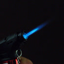 BOOOM | Refillable Mini Torch Lighter Golden [EV-2002] – 20 Count Display Torch Canadian Distributor