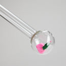 Clear Rose Oil Burner Pipe – Pack of 4 Oil Burner RMG WHOLESALE