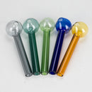 4" Coloured Oil Burner Pipe – Durable Glass – 8 Pack Oil Burner RMG WHOLESALE