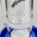 Armani Glass | 16" Double Percolator Bong – Premium Dual-Chamber Water Pipe Glass Bong RMG WHOLESALE