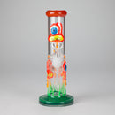 8.5" PsyTotem Glass Bong – 5mm Thick Glass, Tribal Totem Design Glass Bong DY Glass
