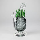 7.5" PinePop Glass Bong – Pineapple Shaped, 5mm Thick Glass Glass Bong DY Glass Smoke