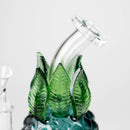 7.5" PinePop Glass Bong – Pineapple Shaped, 5mm Thick Glass Glass Bong DY Glass