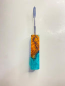 VOW | Olive Wood Epoxy Dabber - Type B – Handcrafted, Durable, and Stylish Cap · Dabber · Insert · Clip · Nail Variety Olive Wood