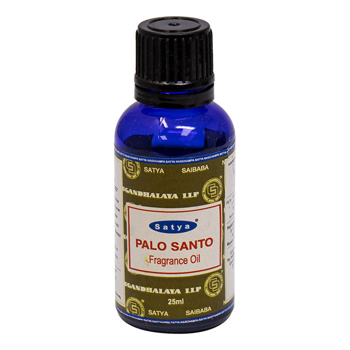 Satya Palo Santo 25ml Fragrance Oil Display of 12 Diffuser Maple Craft Inc