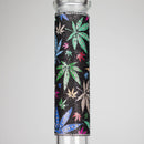 14" Stone works Beaker Base Glass Bling Bong Glass Bong Canadian Distributor