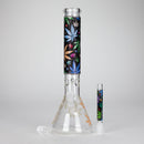 14" Stone works Beaker Base Glass Bling Bong Glass Bong Canadian Distributor