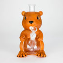 9" Arsenal Beaver Buddy Waterpipe – Brown [SMKZ184] Resin · Silicone · Plastic Bong Canadian Distributor
