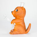 9'' Vinyl Beaver Buddy Water Pipe Resin · Silicone · Plastic Bong JJ Distribution