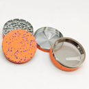 63*42mm 4 Layes Snow Design Metal Grinder Box Of 6 Display Pack Super Supplys Inc