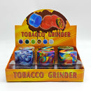 50mm*37mm Acrylic 4 Parts Grinder-12CT Display Pack Super Supplys Inc