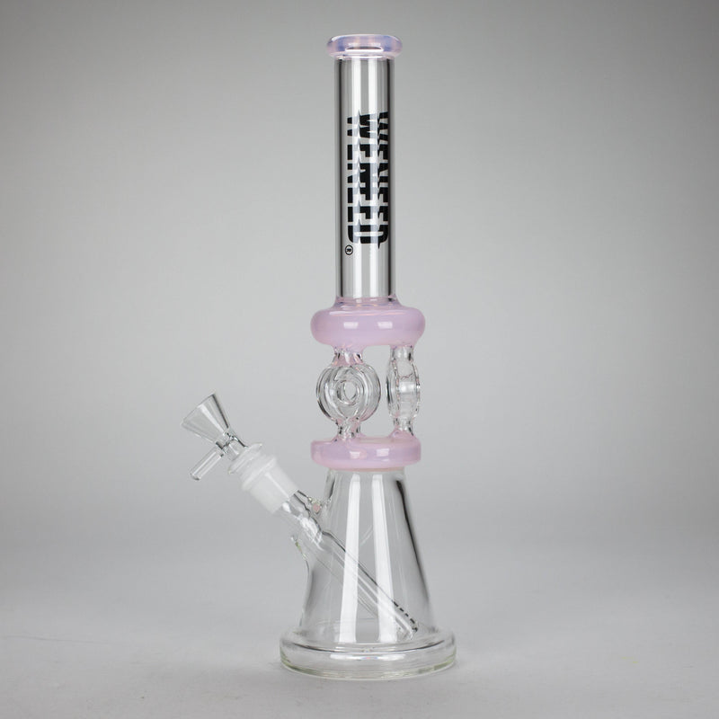 WENEED | 13" GemPerc Glass Bong Glass Bong WENEED® Pink
