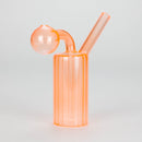 5" Zest Tube Oil Burner Glass Rig JJ Distribution Orange(Pink)