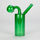 5" Zest Tube Oil Burner Glass Rig JJ Distribution Green