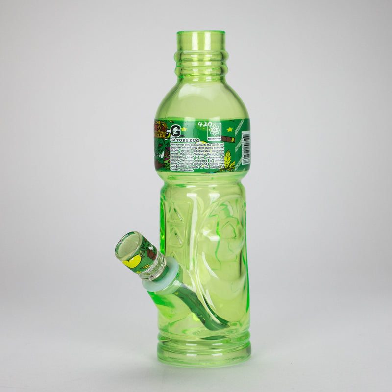 9.5" RM Sports bottle Glass Bong Glass Bong JJ Distribution Green