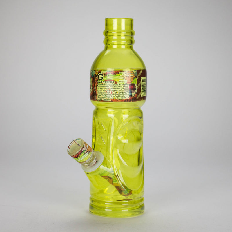 9.5" RM Sports bottle Glass Bong Glass Bong JJ Distribution Lemon Yellow