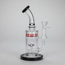 WENEED | 8" Pocket Puff Glass Bong Glass Bong WENEED® Light Pink