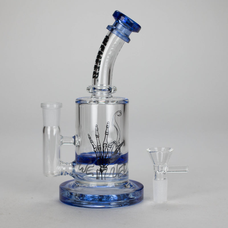 WENEED | 7" LumoTone Glass Bong Glass Bong WENEED®