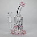 WENEED | 7" LumoTone Glass Bong Glass Bong WENEED® Pink