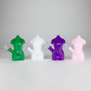 5.5" Curvy Glass Bong Glass Bong JJ Distribution