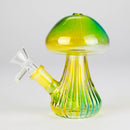 4.5" Shroom Bloom Glass Bong Glass Bong JJ Distribution Yellow