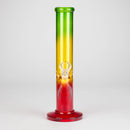 10" Rasta Straight Tube Water Pipe with Ice Catcher Glass Bong RMG WHOLESALE