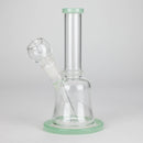 8" Glass Water Pipe | Durable & Compact – Assorted Colors Glass Bong RMG WHOLESALE