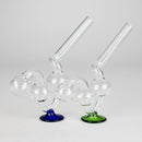 6" Stand Oil Burner Pipe – 2-Pack | Durable Glass, Assorted Colors Glass Bong RMG WHOLESALE