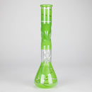 12" Zic-Zac Glass Water Pipe with Dome Percolator | Assorted Colors Glass Bong RMG WHOLESALE
