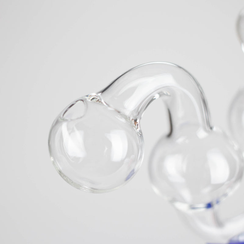 6" Stand Oil Burner Pipe – 2-Pack | Durable Glass, Assorted Colors Glass Bong RMG WHOLESALE