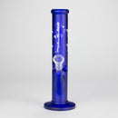 10" Straight Tube Water Pipe with Star Pattern | Durable Glass – Assorted Colors Glass Bong RMG WHOLESALE