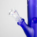 10" Straight Tube Water Pipe with Star Pattern | Durable Glass – Assorted Colors Glass Bong RMG WHOLESALE