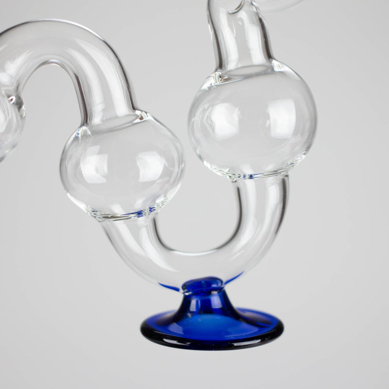 6" Stand Oil Burner Pipe – 2-Pack | Durable Glass, Assorted Colors Glass Bong RMG WHOLESALE