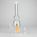 13" Glass Water Pipe with Pineapple Diffuser -Assorted Colors Glass Bong RMG WHOLESALE