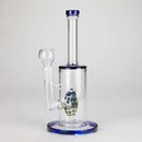 10" Glass Water Pipe with Fish Water Diffuser – Assorted Colors Glass Bong RMG WHOLESALE